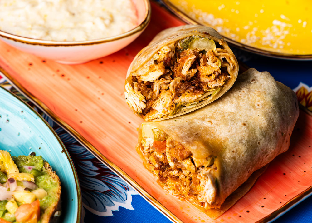 Lunch offerings at Flying Biscuit Café