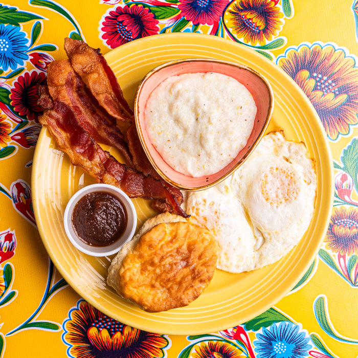 Breakfast favorites at Flying Biscuit Café