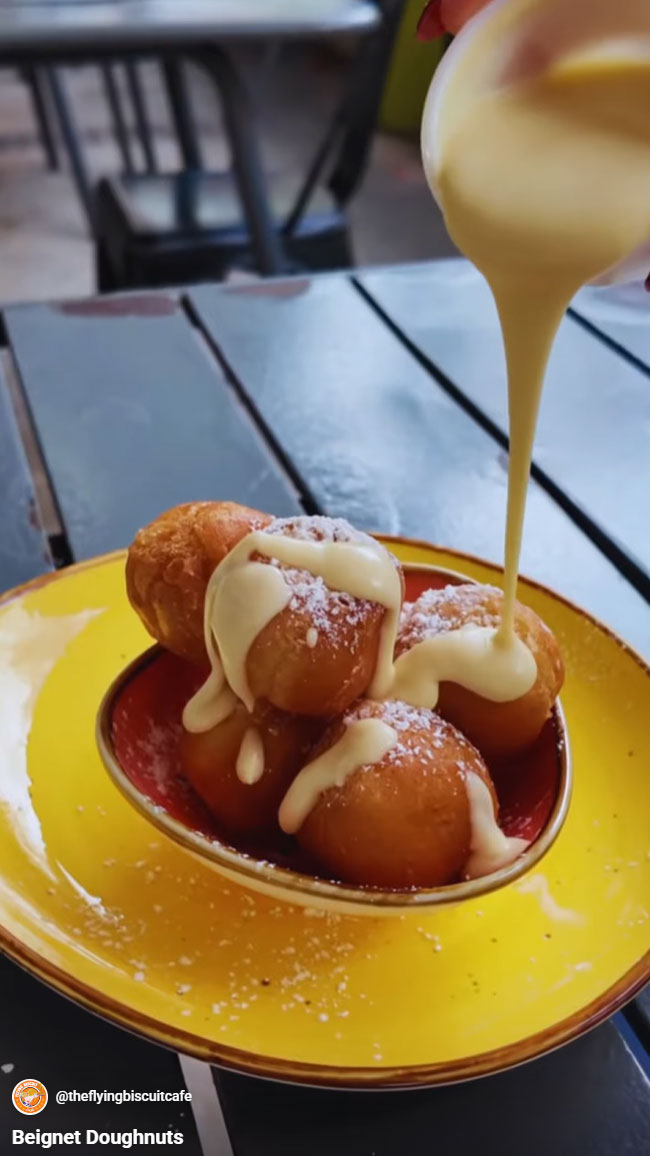 Flying Biscuit Café food reel