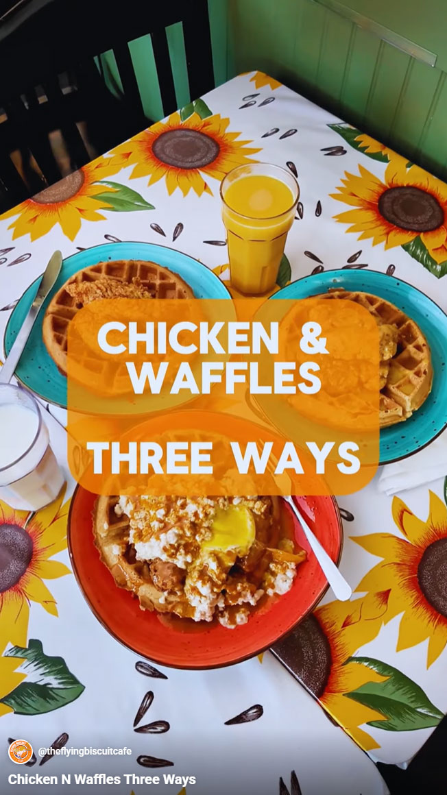 Flying Biscuit Café food reel