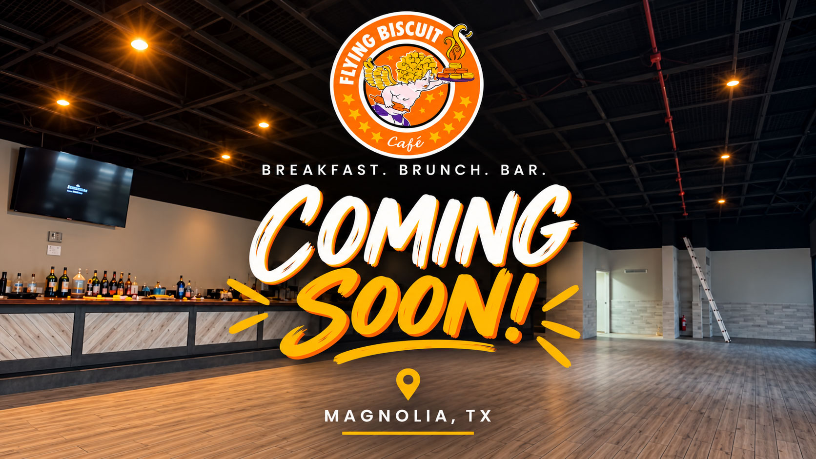 Watch It Rise: Flying Biscuit Is Under Construction in Magnolia, TX
